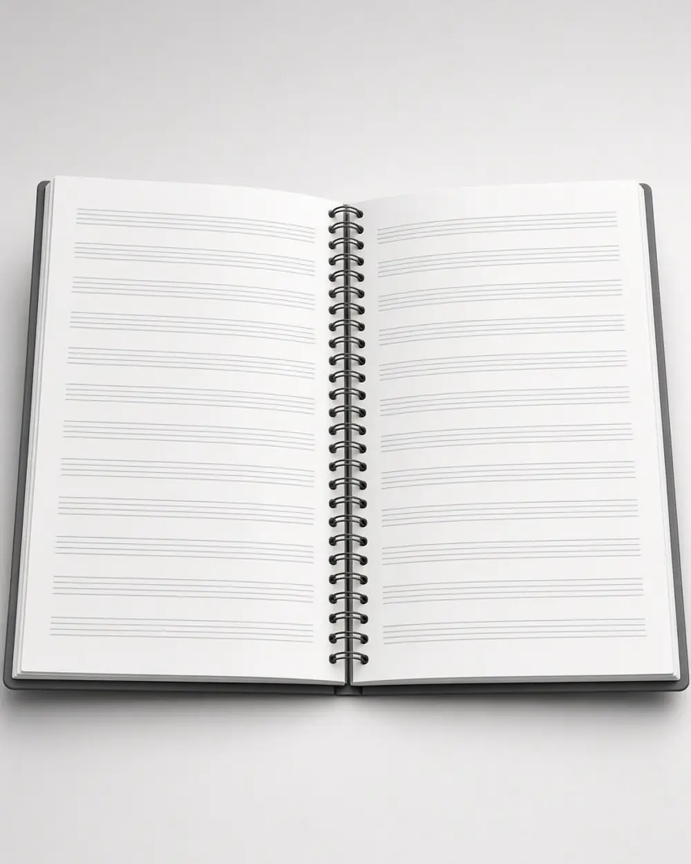 StaffLine Music Practice Book
