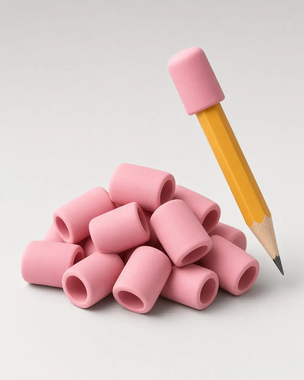CapClean Pencil Top Erasers